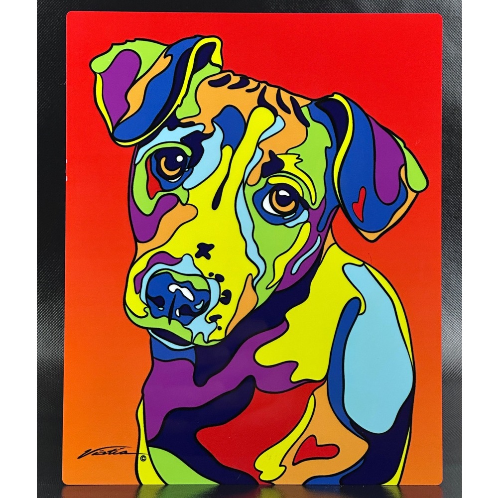 Jack Russell Terrier Art Artifacts Publishing Colorful Dog Wall‎ Decor